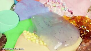 Mixing mini Slimes !!! Relaxing Slimesmoothie Satisfying Slime Video #19