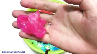 Mixing All My Slimes !! Relaxing Slimesmoothie Satisfying Slime Videos #1