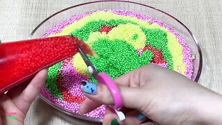 Making Foam Slime With Piping Bags | GLOSSY SLIME | ASMR Slime Videos #1866
