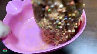 Making Crunchy Foam Slime With Circle Piping Bags | GLOSSY SLIME | ASMR Slime Videos #1863