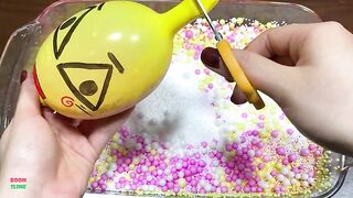 Making Foam Slime With Funny Balloons | GLOSSY SLIME | ASMR Slime Videos #1853