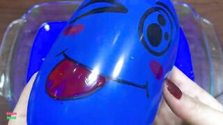 BLUE VS CYAN | Making Glossy Slime With Funny Balloons | GLOSSY SLIME | ASMR Slime Videos #1844