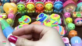 RELAXING PIPING BAG | ASMR SLIME | Mixing Glitter, Clay and More Into Slime | Satisfying Slime #1810