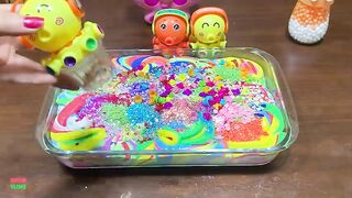 RELAXING PIPING BAG | ASMR SLIME | Mixing Glitter, Clay and More Into Slime | Satisfying Slime #1810