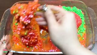 Making Crunchy Foam Slime With Piping Bags | GLOSSY SLIME | ASMR Slime Videos #1806