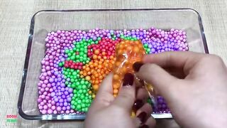 Making Crunchy Foam Slime With Piping Bags | GLOSSY SLIME | ASMR Slime Videos #1803