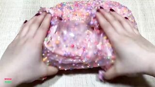 Making Crunchy Foam Slime With Piping Bags | GLOSSY SLIME | ASMR Slime Videos #1803