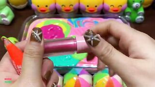 RELAXING TWIN PIPING BAG| ASMR SLIME| Mixing Random Things Into GLOSSY Slime| Satisfying Slime #1792