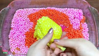 Making Crunchy Foam Slime With Piping Bags | GLOSSY SLIME | ASMR Slime Videos #1787