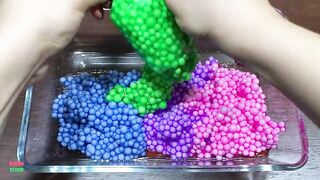 Making Crunchy Foam Slime With Piping Bags | GLOSSY SLIME | ASMR Slime Videos #1778