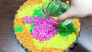 Making Crunchy Foam Slime With Piping Bags | GLOSSY SLIME | ASMR Slime Videos #1776