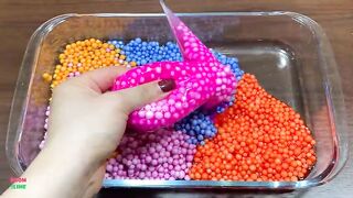 Making Crunchy Foam Slime With Piping Bags | GLOSSY SLIME | ASMR Slime Videos #1775