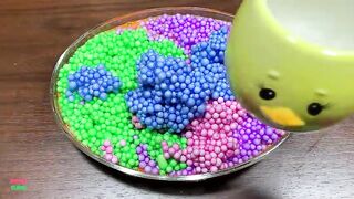Making Crunchy Foam Slime With Piping Bags | GLOSSY SLIME | ASMR Slime Videos #1773