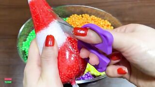 Making Crunchy Foam Slime With Piping Bags | GLOSSY SLIME | ASMR Slime Videos #1772