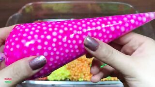 Making Crunchy Foam Slime With Piping Bags | GLOSSY SLIME | ASMR Slime Videos #1764