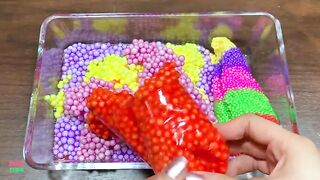 Making Crunchy Foam Slime With Piping Bags | GLOSSY SLIME | ASMR Slime Videos #1760