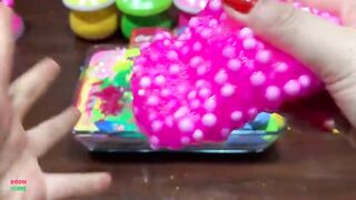 RELAXING WITH SLIME | ASMR SLIME | Mixing Random Things Into GLOSSY Slime | Satisfying Slime #1756