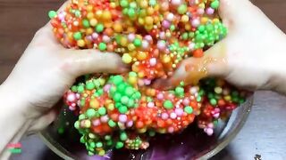 Making Crunchy Foam Slime With Piping Bags | GLOSSY SLIME | ASMR Slime Videos #1755