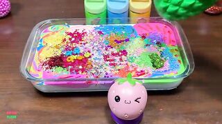 RELAXING WITH PIPING BAG| ASMR SLIME| Mixing Random Things Into GLOSSY Slime| Satisfying Slime #1753