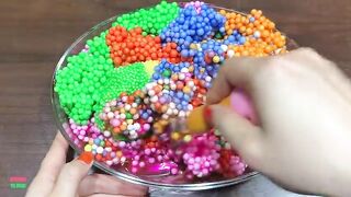 Making Crunchy Foam Slime With Piping Bags | GLOSSY SLIME | ASMR Slime Videos #1752