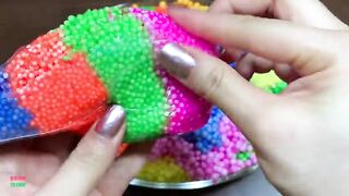 Making Crunchy Foam Slime With Piping Bags | GLOSSY SLIME | ASMR Slime Videos #1749