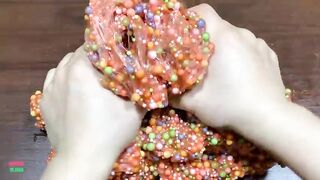 Making Crunchy Foam Slime With Piping Bags | GLOSSY SLIME | ASMR Slime Videos #1749