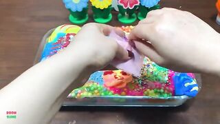 RELAXING WITH SLIME| ASMR SLIME| Mixing Random Things Into GLOSSY Slime| Satisfying Slime #1738