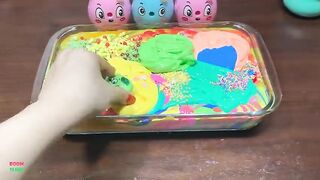 RELAXING WITH PIPING BAG| ASMR SLIME| Mixing Random Things Into GLOSSY Slime| Satisfying Slime #1735