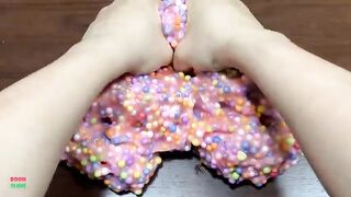 Making Crunchy Foam Slime With Piping Bags | GLOSSY SLIME | ASMR Slime Videos #1728