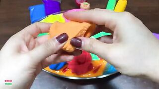 RELAXING WITH CLAY | ASMR SLIME | Mixing Random Things Into GLOSSY Slime | Satisfying Slime #1724