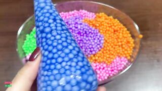 Making Crunchy Foam Slime With Piping Bags | GLOSSY SLIME | ASMR Slime Videos #1708