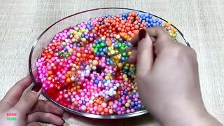 Making Crunchy Foam Slime With Piping Bags | GLOSSY SLIME | ASMR Slime Videos #1696