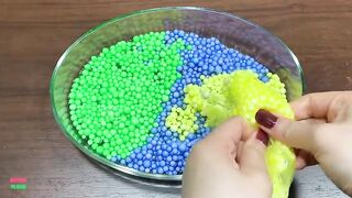 Making Crunchy Foam Slime With Piping Bags | GLOSSY SLIME | ASMR Slime Videos #1693