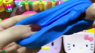 RELAXING WITH PIPING BAG| ASMR SLIME| Mixing Random Things Into GLOSSY Slime| Satisfying Slime #1682