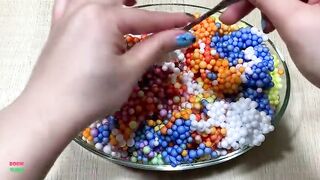 Making Foam Slime With Piping Bags | GLOSSY SLIME | ASMR Slime Videos #1663
