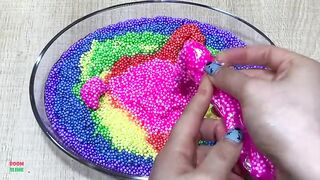 Making Foam Slime With Piping Bags | GLOSSY SLIME | ASMR Slime Videos #1654