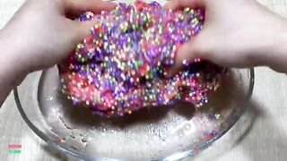 Making Foam Slime With Rainbow Piping Bags | GLOSSY SLIME | ASMR Slime Videos #1637