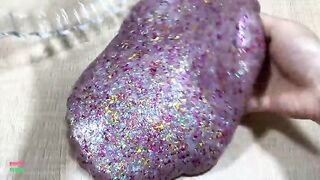 Making Glitter Glossy Slime With Piping Bags | GLOSSY SLIME | ASMR Slime Videos #1628
