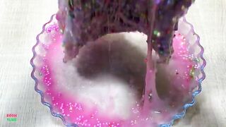 Making Foam Slime With Rainbow Piping Bags | GLOSSY SLIME | ASMR Slime Videos #1625