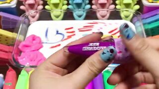 FESTIVAL OF CLAY | ASMR SLIME | Mixing Random Things Into GLOSSY Slime |Satisfying Slime Video #1621
