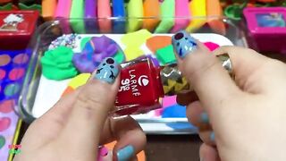 SPECIAL RAINBOW | Mixing Random Things Into GLOSSY Slime | Satisfying Slime Videos #1617