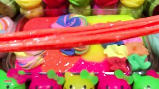 SPECIAL RAINBOW PIPING SLIME | Mixing Random Things Into GLOSSY Slime | Satisfying Slime Video #1607