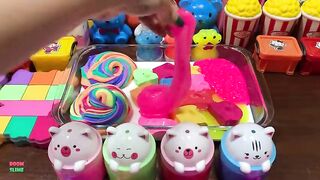 SPECIAL RAINBOW | Mixing Random Things Into GLOSSY Slime | Satisfying Slime Videos #1600