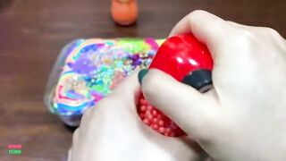 SPECIAL RAINBOW | Mixing Random Things Into GLOSSY Slime | Satisfying Slime Videos #1600
