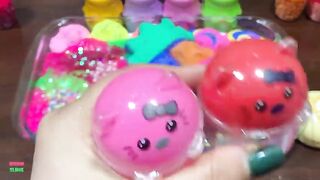 SPECIAL PINEAPPLE - Mixing Random Things Into GLOSSY Slime ! Satisfying Slime Videos #1597