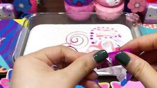 SPECIAL PURPLE - Mixing Random Things Into GLOSSY Slime ! Satisfying Slime Videos #1586
