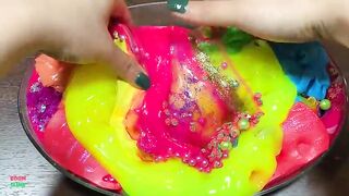 SPECIAL RAINBOW - Mixing Random Things Into GLOSSY Slime ! Satisfying Slime Videos #1577