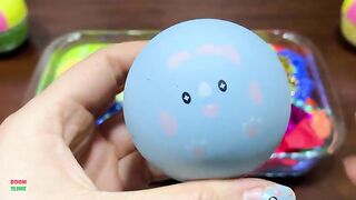 SPECIAL RAINBOW PIPING - Mixing Random Things Into GLOSSY Slime ! Satisfying Slime Videos #1562
