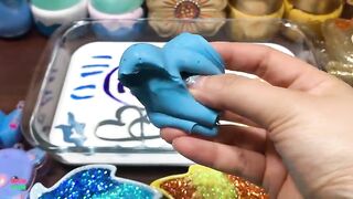 SPECIAL BLUE VS GOLD - Mixing Random Things Into GLOSSY Slime ! Satisfying Slime Videos #1555
