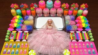 PINK PRINCESS - Mixing Makeup, CLAY and More Into GLOSSY Slime ! Satisfying Slime Videos #1543